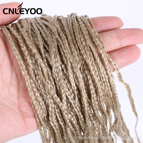 Wholesalers cheap direct sales fashionable popular synthetic fiber purple 28 inch braid crochet hair